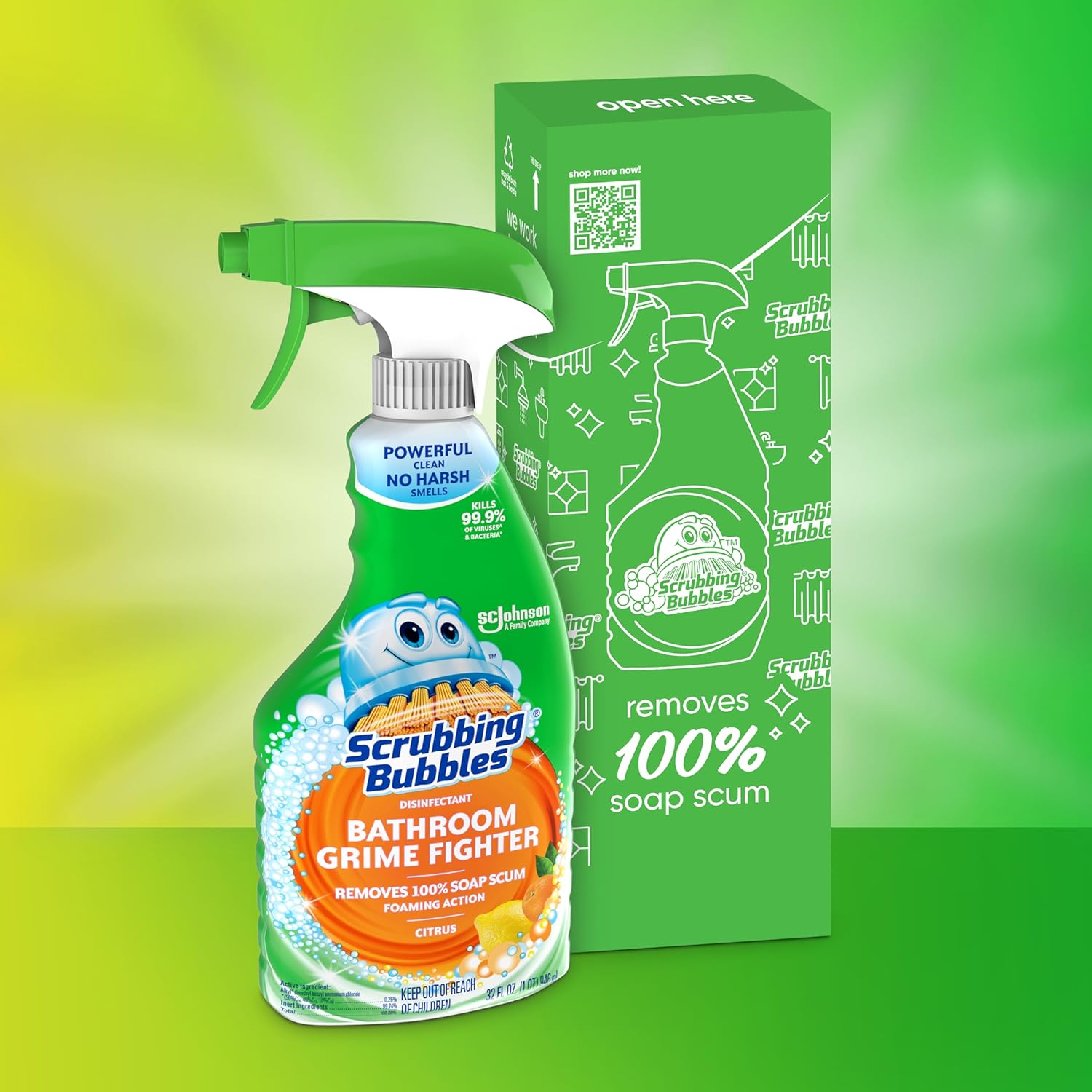 Scrubbing Bubbles Citrus Bathroom Cleaner 32oz