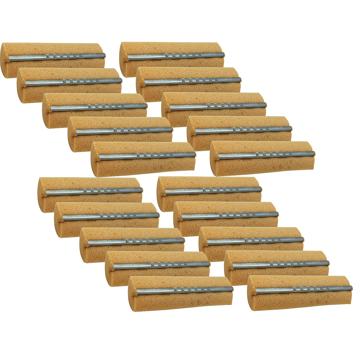Genuine Joe Roller Sponge Mop Refill Pack of 20
