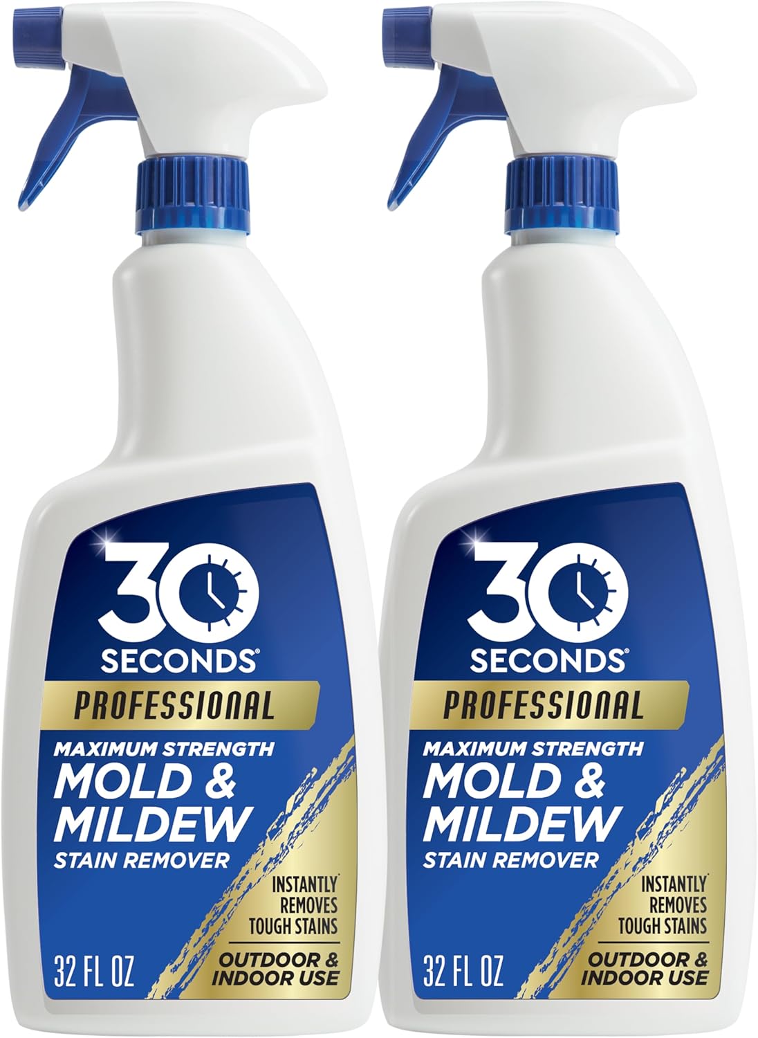 30 SECONDS Pro Mold Mildew Stain Remover 32 Fl Oz 2 Pack
