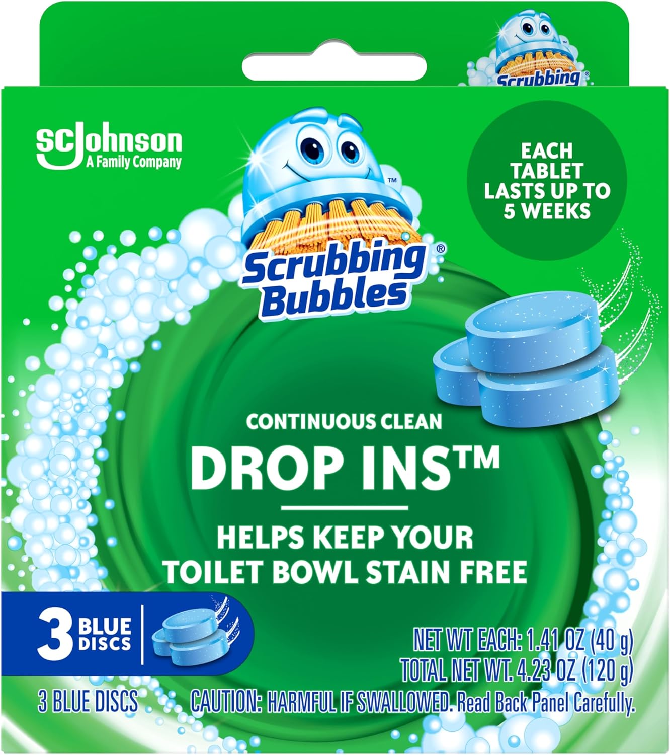 Scrubbing Bubbles Toilet Tablets 3 Count Pack Of 1