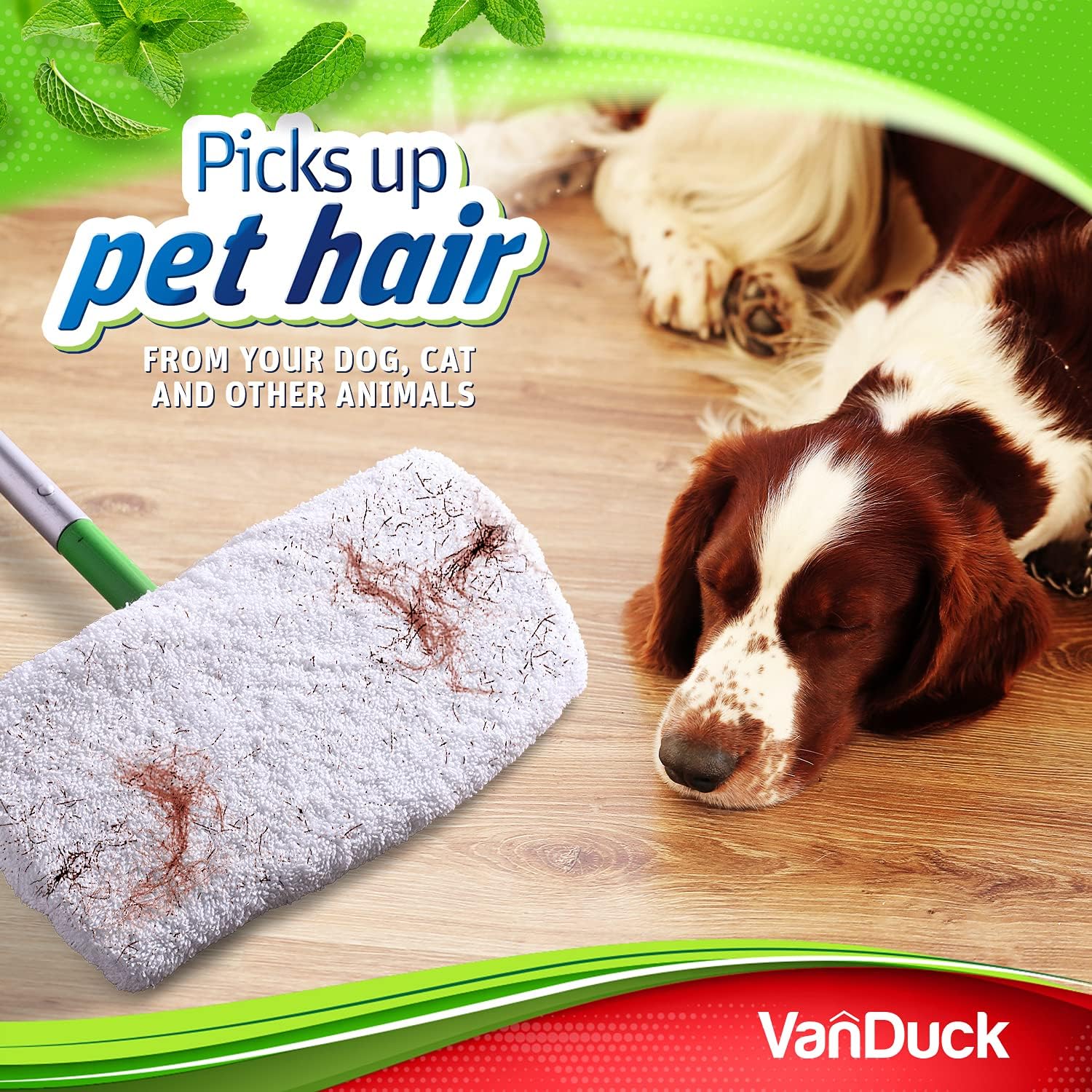 VanDuck Reusable Cotton Mop Pads 4-Pack 1