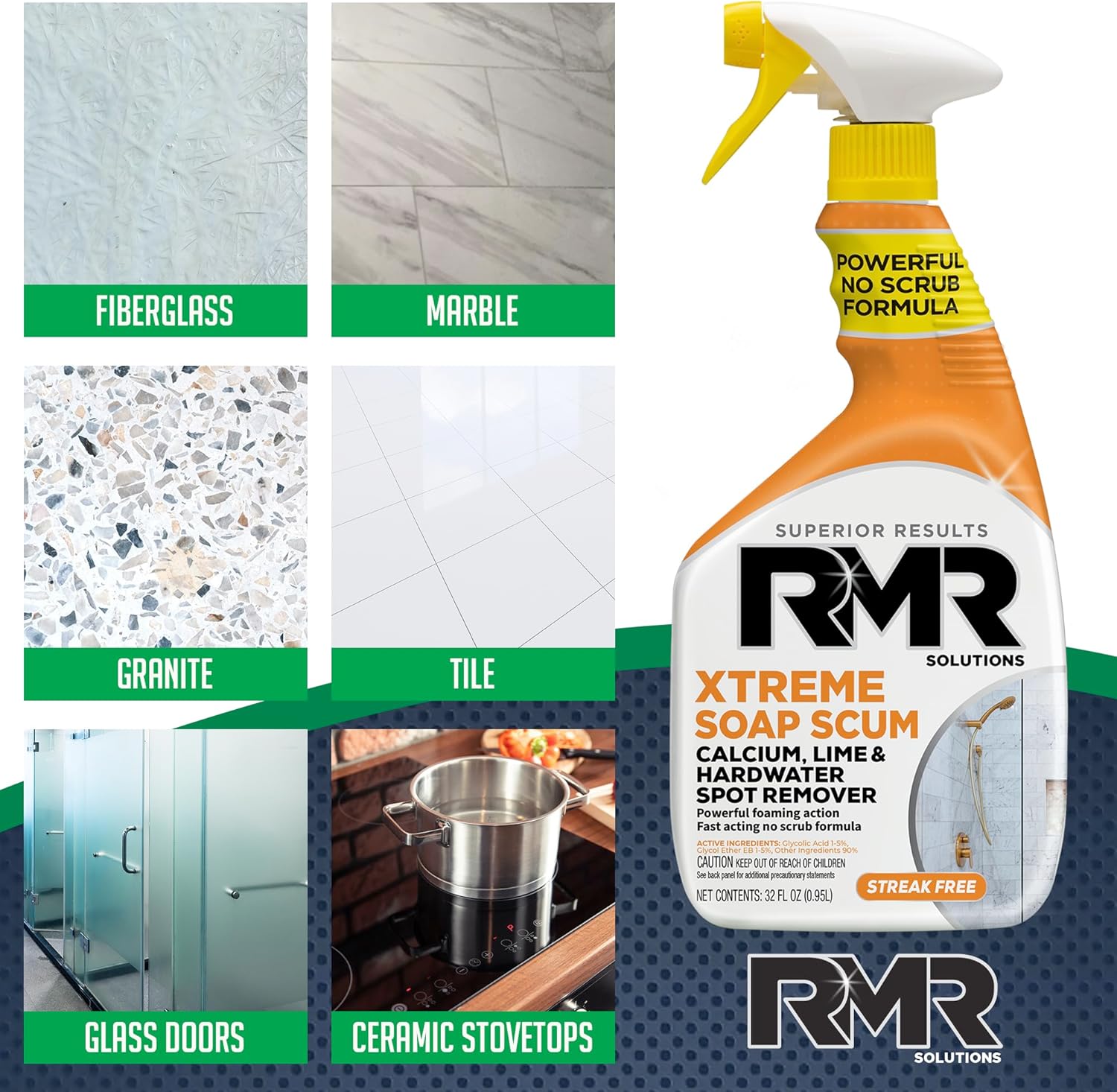 RMR Xtreme Soap Scum Remover 30 Fluid Ounce 1