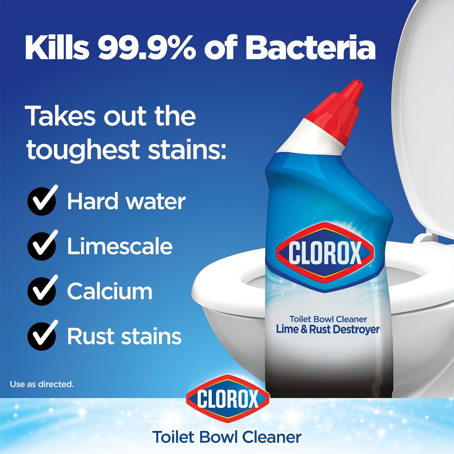 Clorox Toilet Bowl Cleaner 24 Ounces Pack of 12