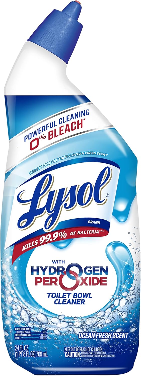 Lysol Toilet Bowl Cleaner Gel 24oz Bleach Free Fresh Scent 1