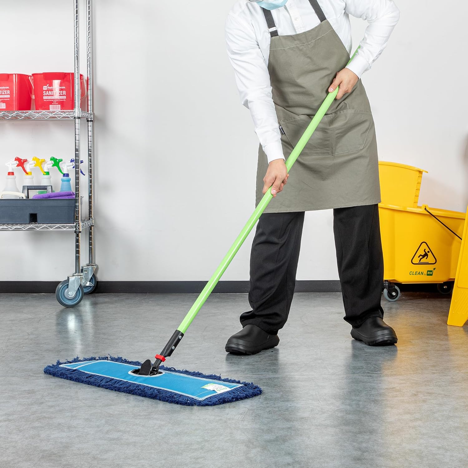 Clean Tek Professional 6398 Inch Dry Mop Handle