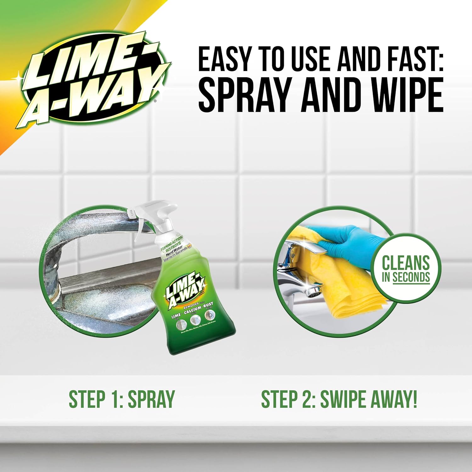 Lime-A-Way Bathroom Cleaner 32 oz Pack of 2