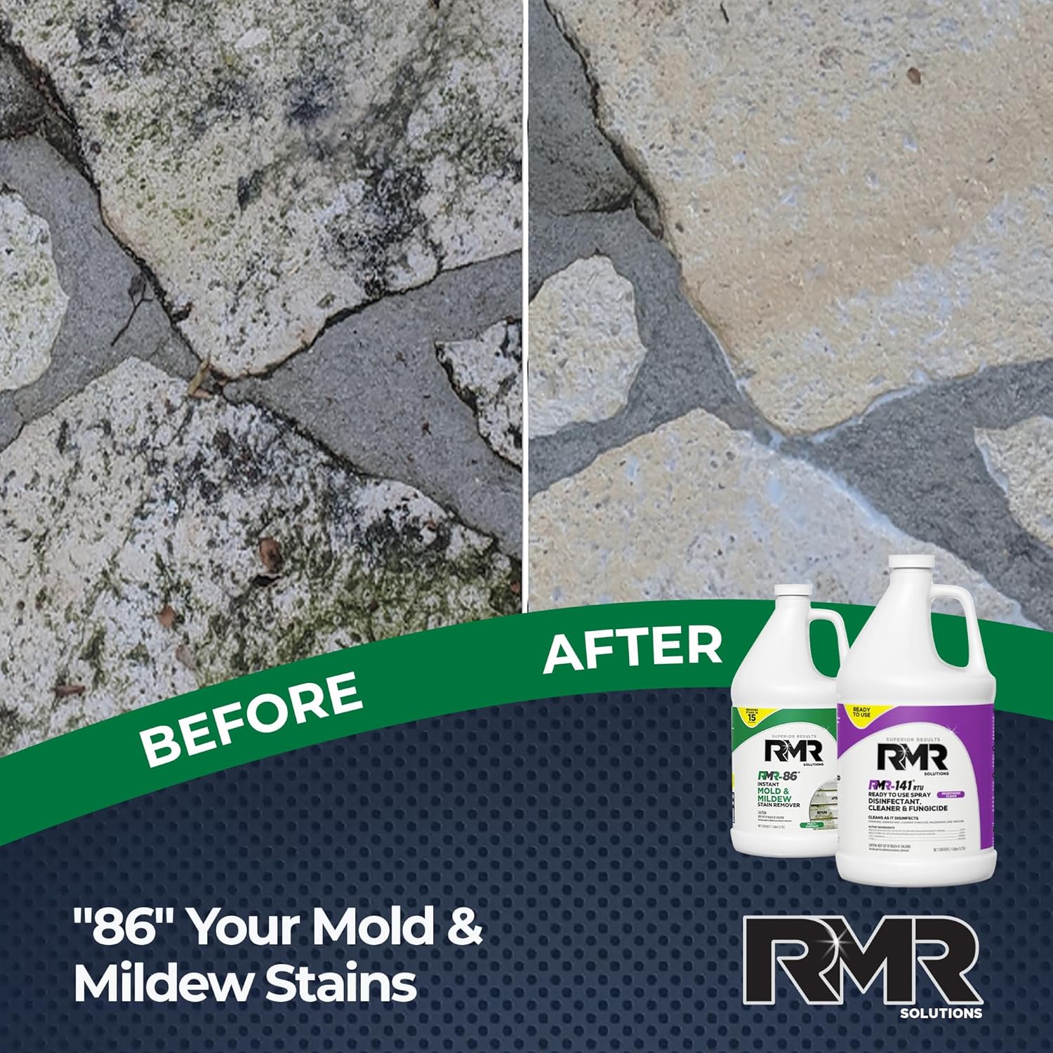 RMR Brands Mold Remover Bundle - 2 Gallon Bottles
