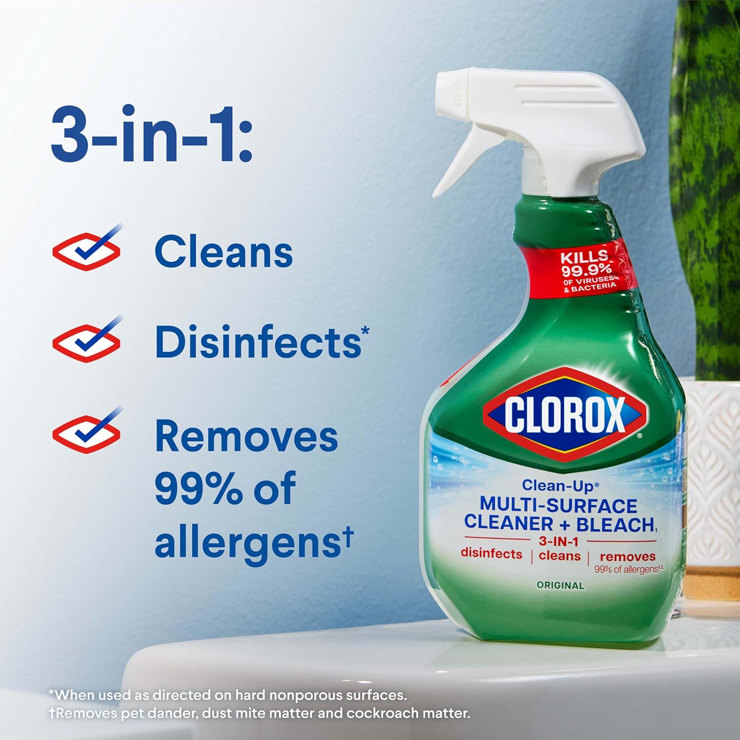 Clorox Clean-Up Cleaner Bleach Value Pack 32 oz Pack of 3