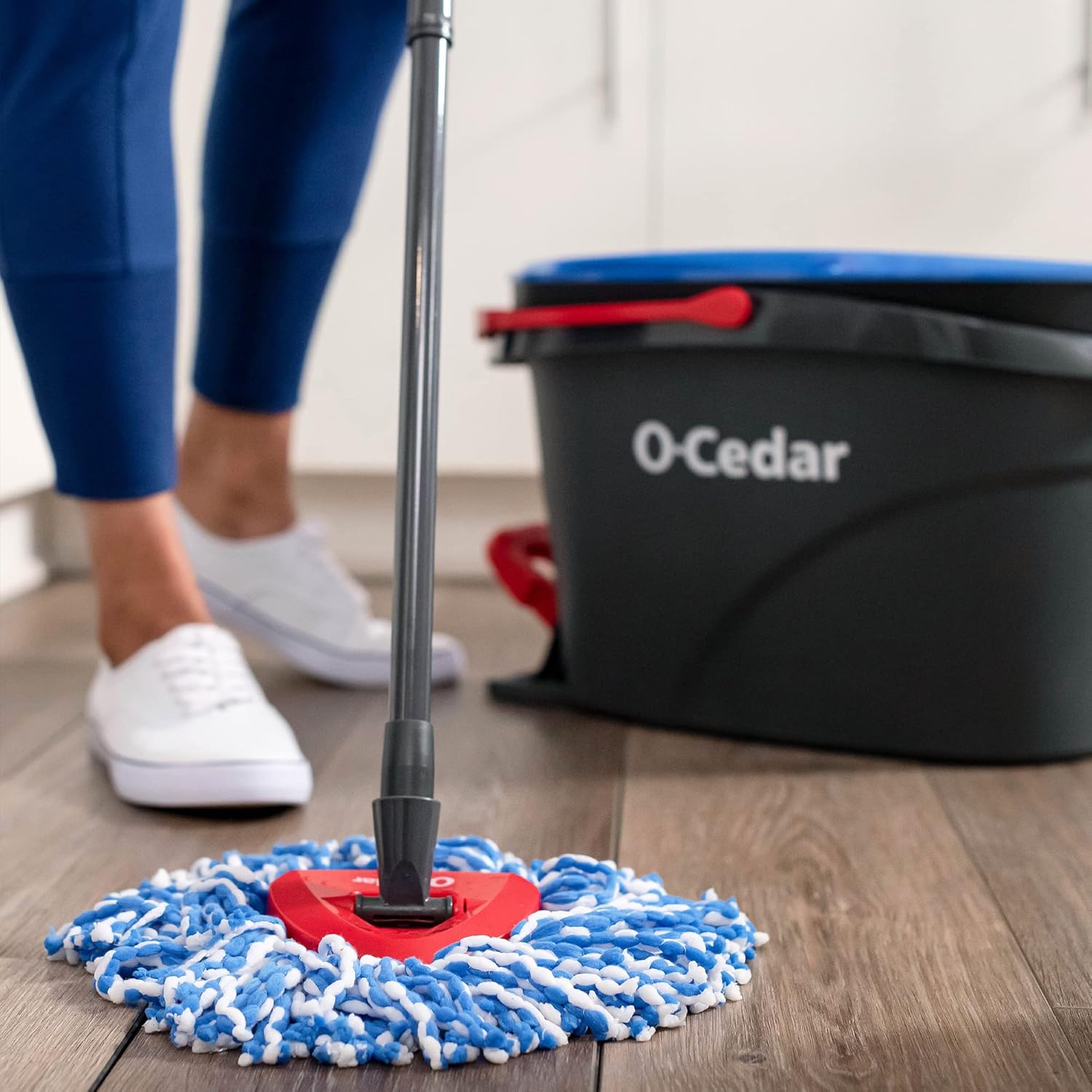 O-Cedar RinseClean Spin Mop Microfiber Refill Pack of 3