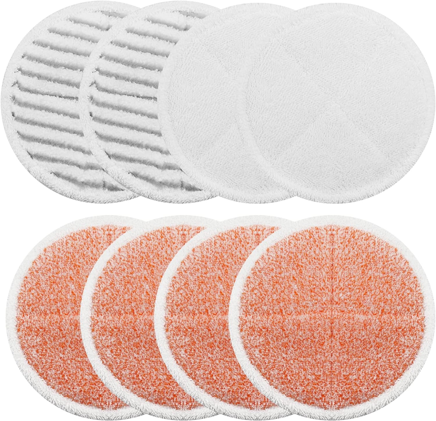 Spinwave Mop Pads Replacement Set by BeiLan - 8Pack for Bissell 2039A2124