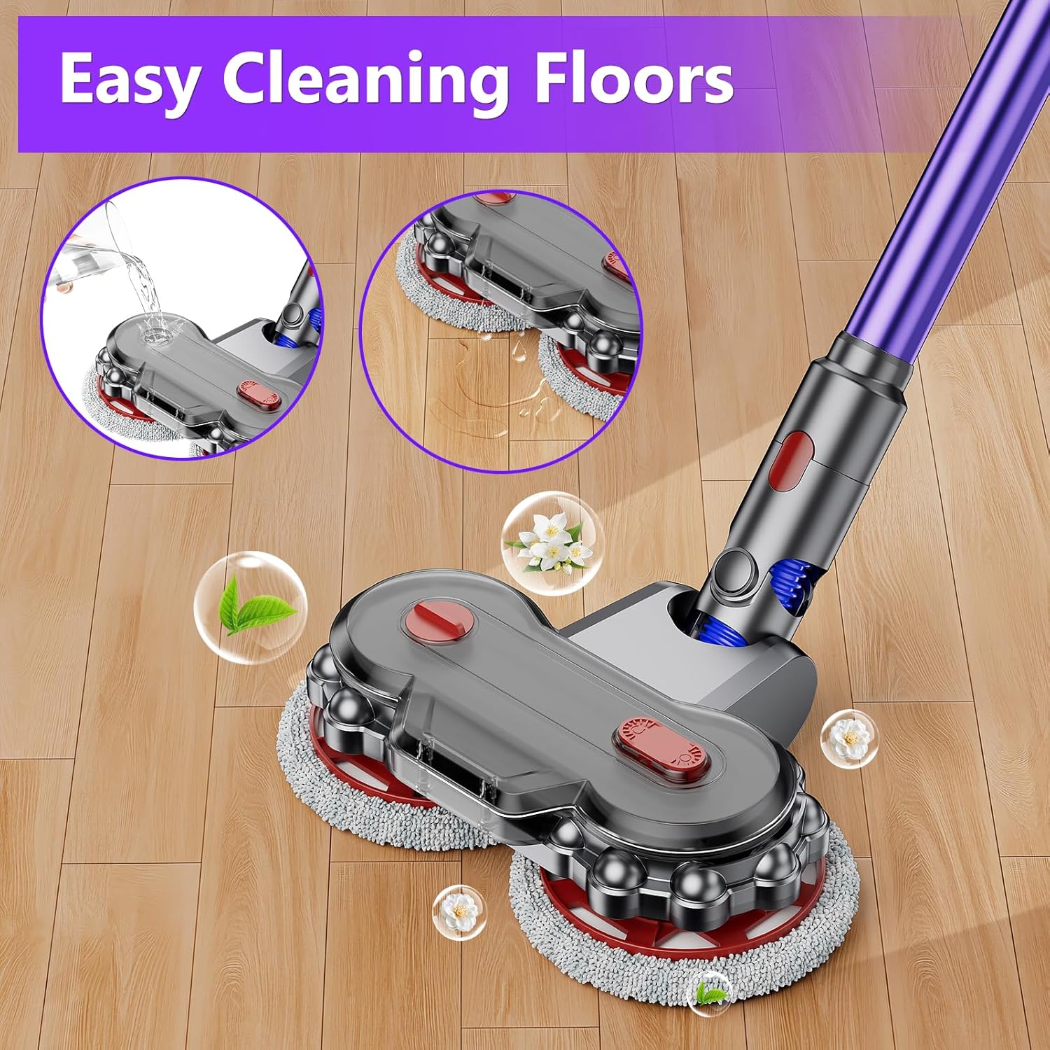 MYUAKO Dyson Mop Head for V7V8V10V11V12V15