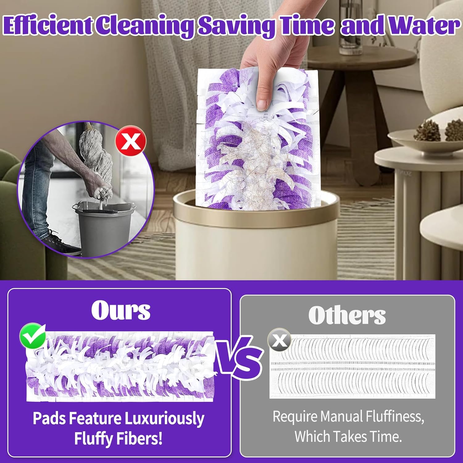 20 Pack Swiffer Power Mop Pad Refills