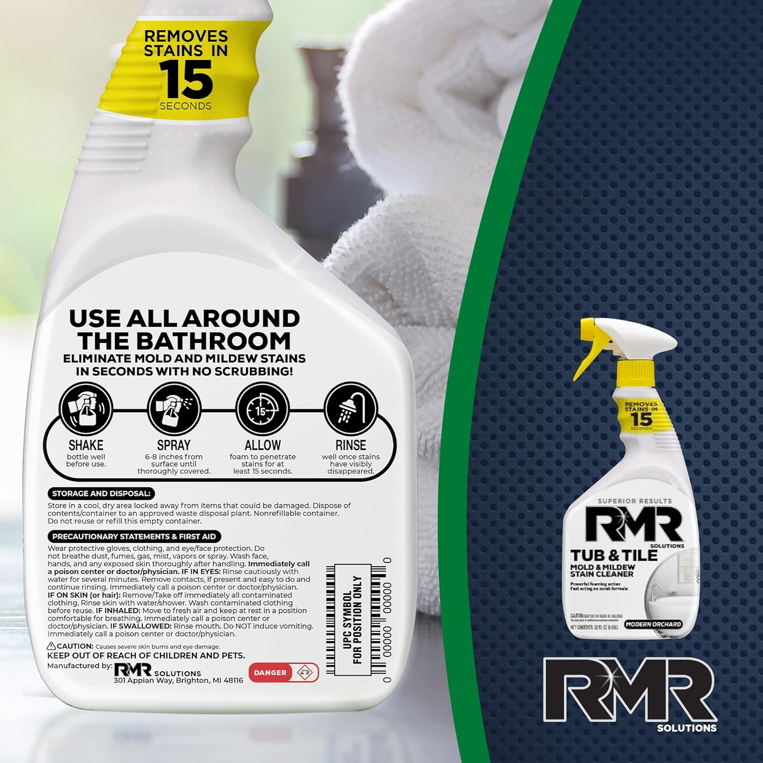 RMR Tub and Tile Cleaner 30 Fl Oz