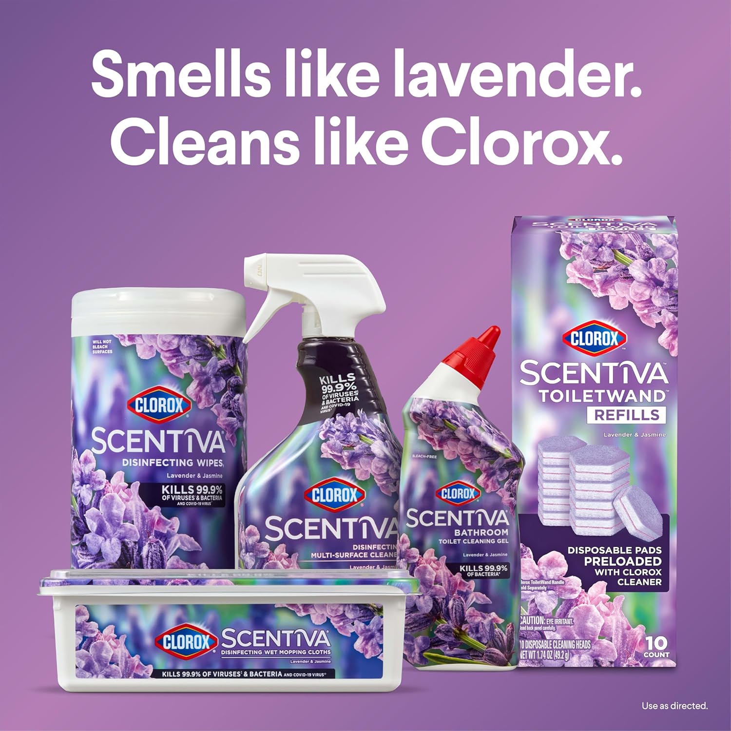 Clorox ToiletWand Refills - Lavender Jasmine 10 Count