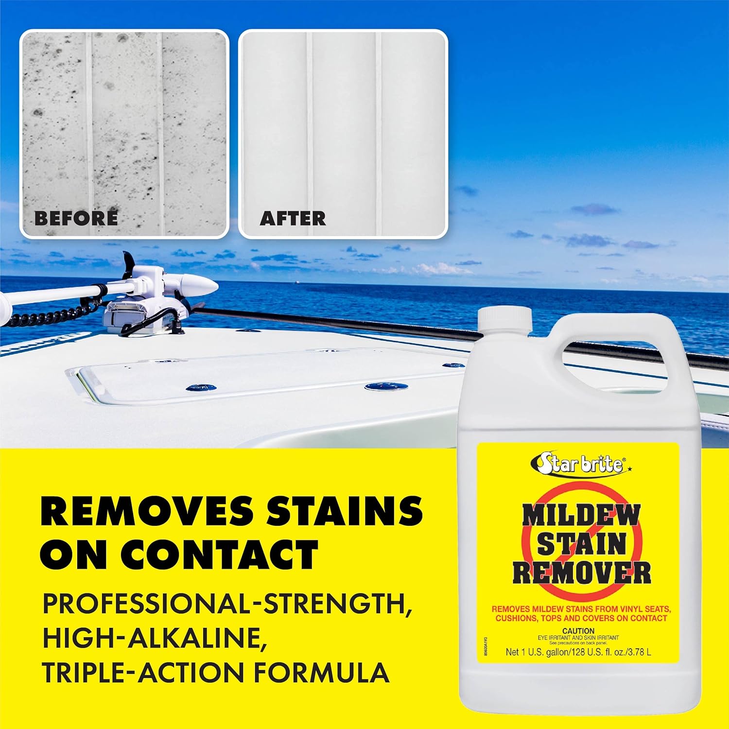 STAR BRITE Mold Mildew Stain Remover 1 Gallon 1