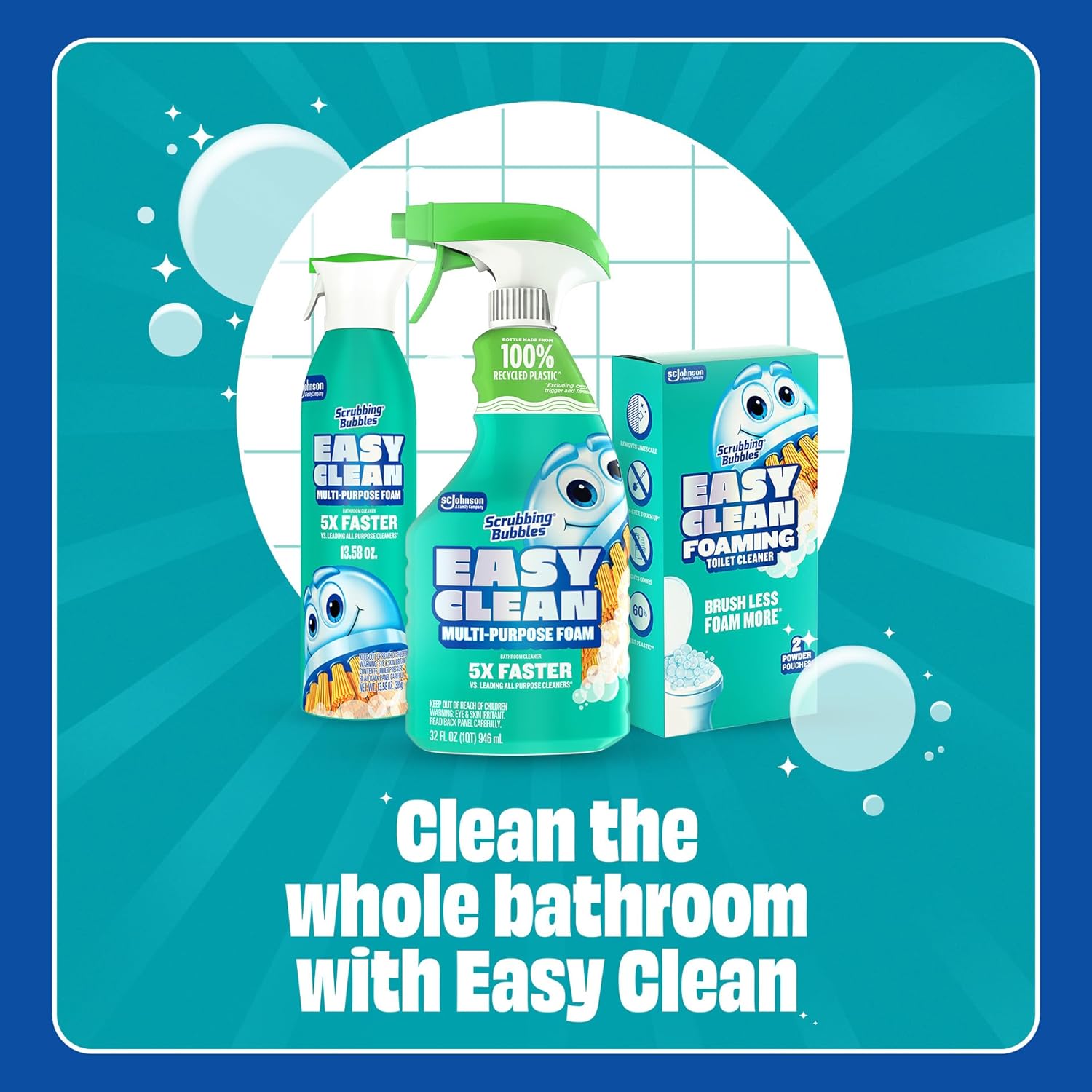 Scrubbing Bubbles Easy Clean Foaming Bathroom Cleaner 1