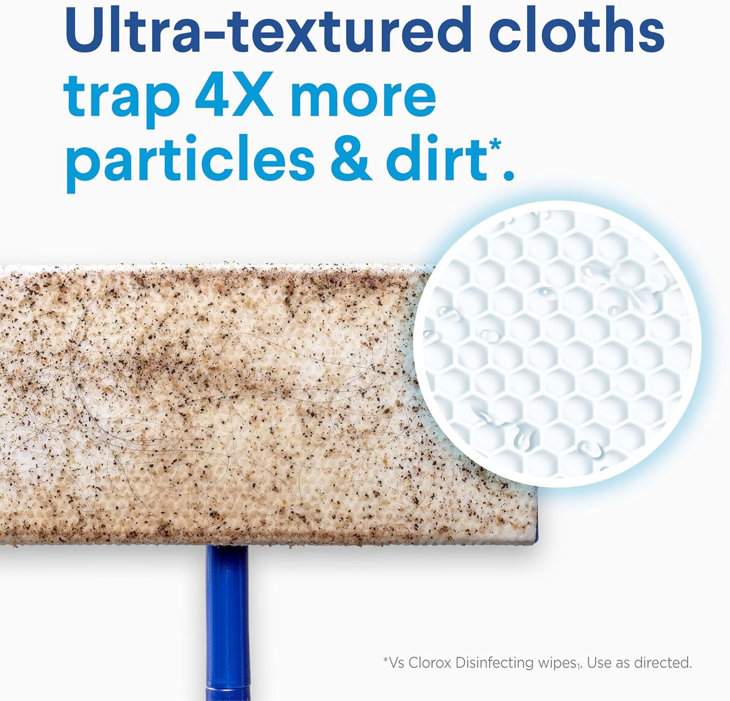 Clorox Disinfecting Wet Mop Refills 24 Count Multi-Surface Use
