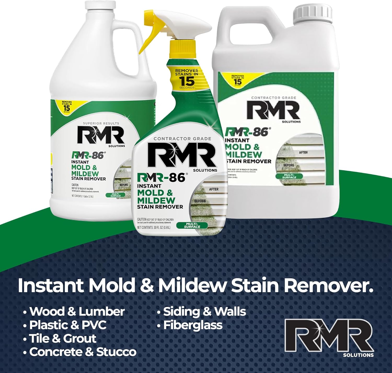 RMR-86 Mold Mildew Stain Remover Spray - 30 Fl Oz