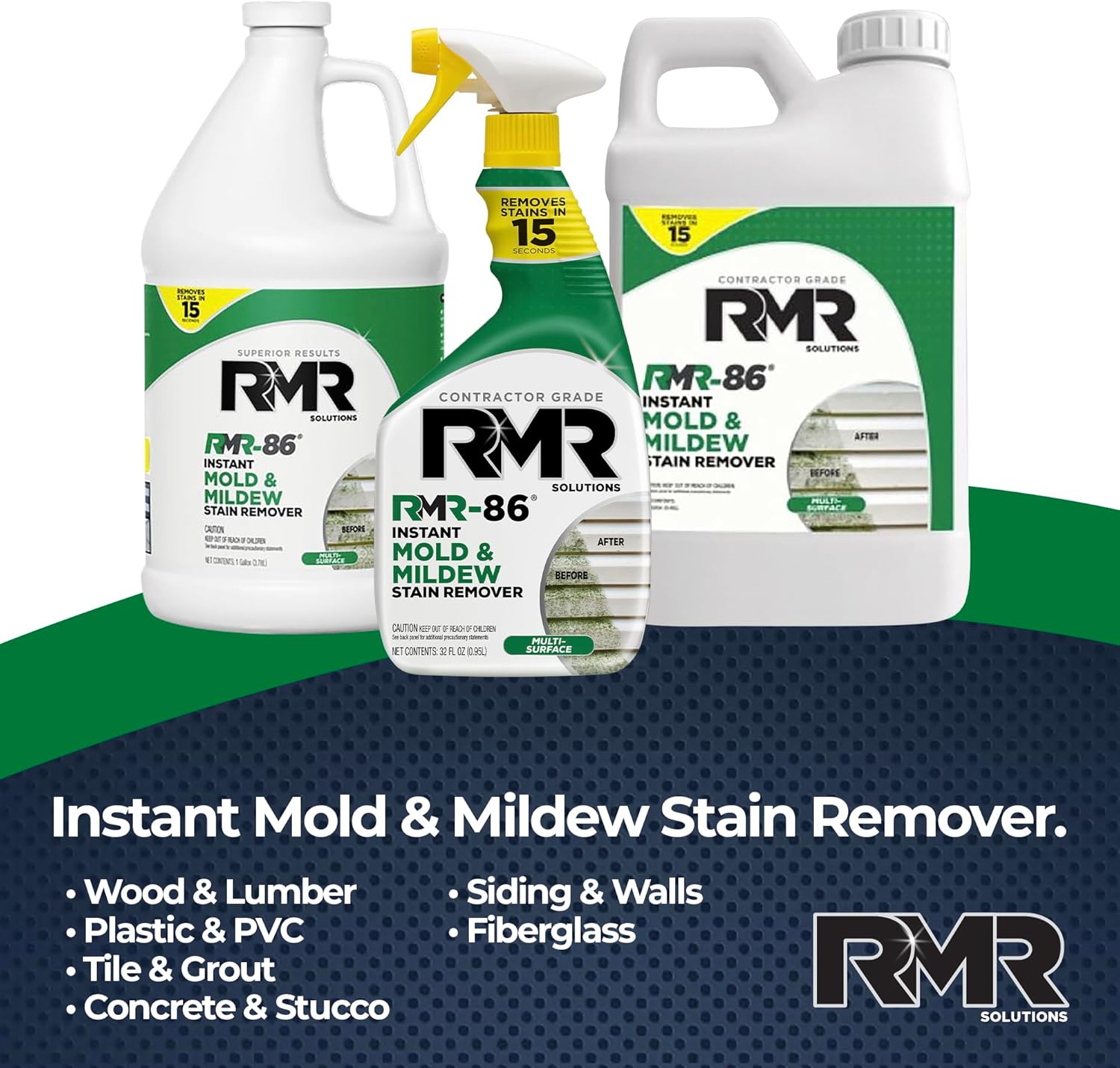 RMR-86 Mold Mildew Stain Remover Spray - 1 Gallon