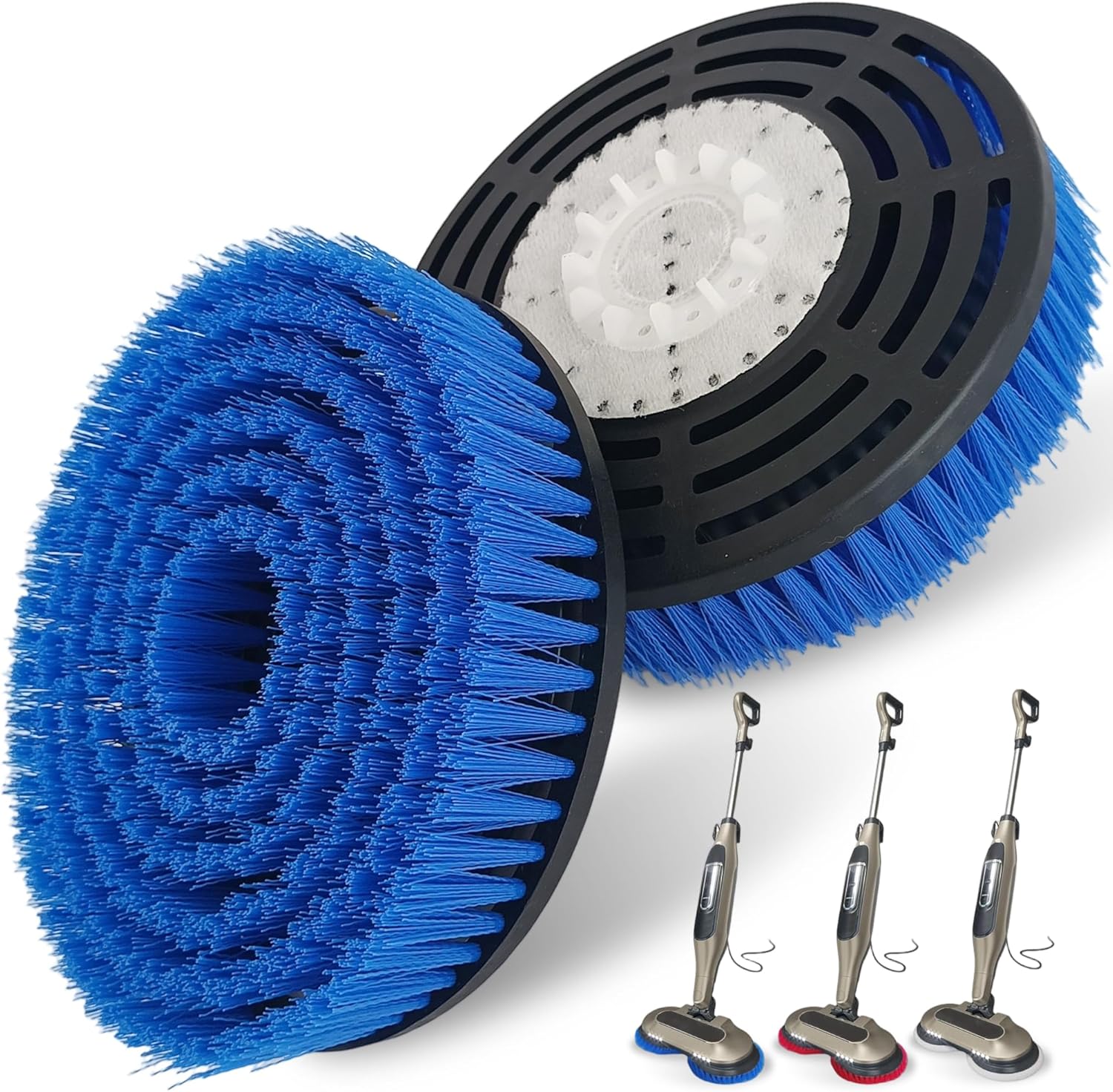 2 Pack S7001 Upgraded Mop Pad Brush Heads for Shark
