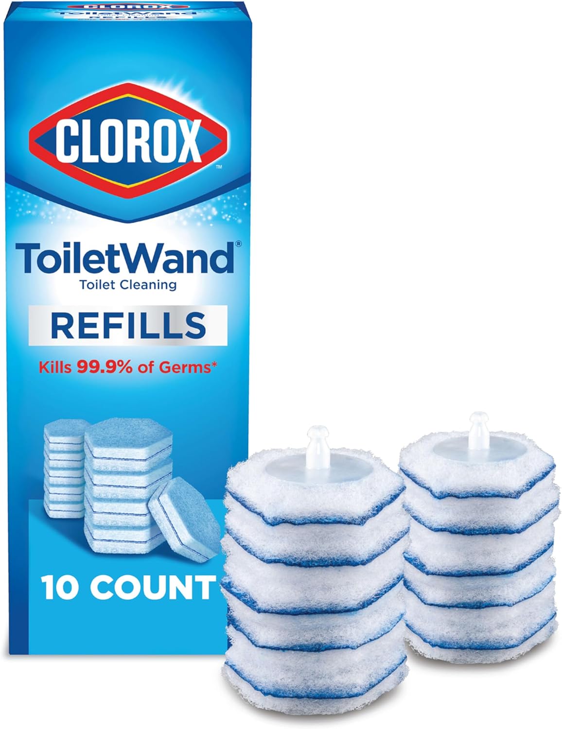 Clorox ToiletWand Refills 10 Count Pack May Vary