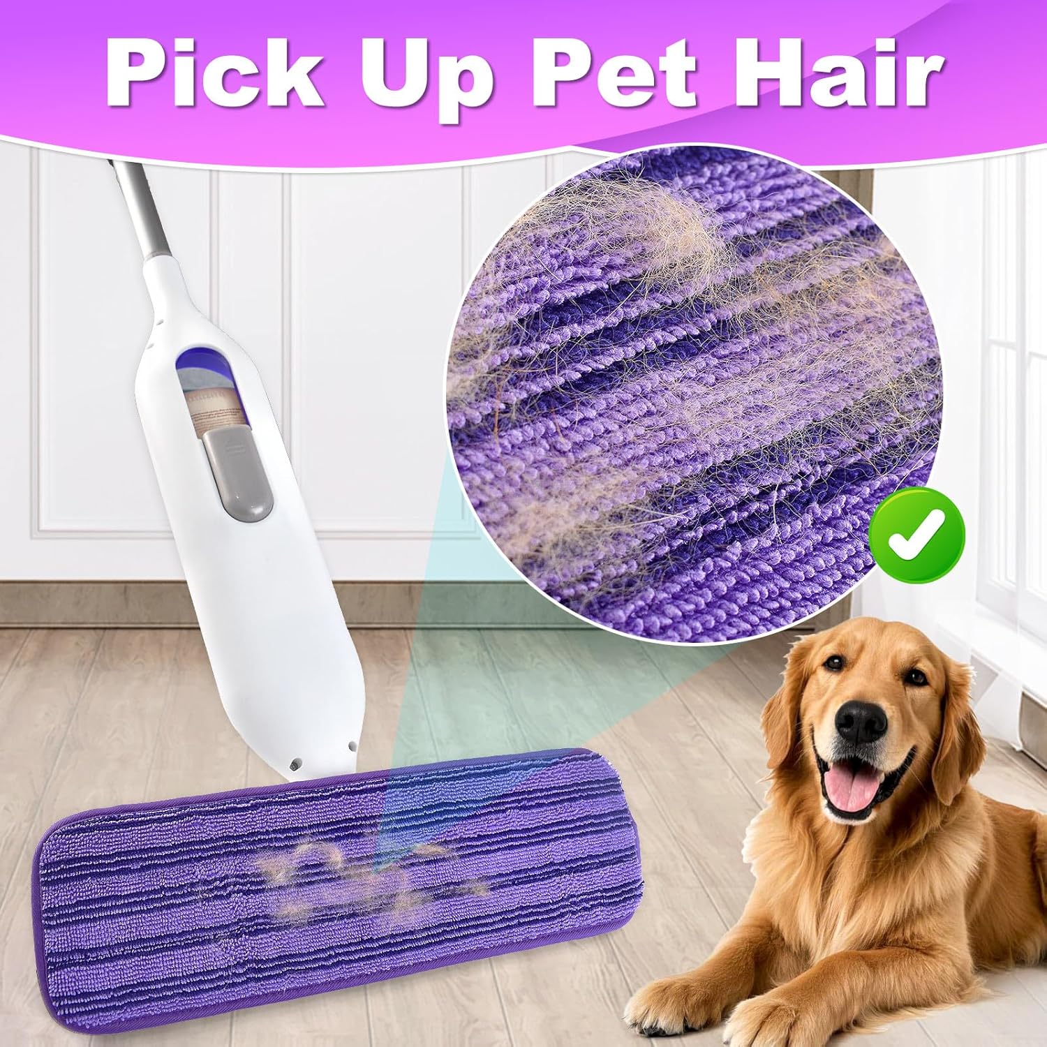 Yuunaie Swiffer Power Mop Refill Pads 11 Pack