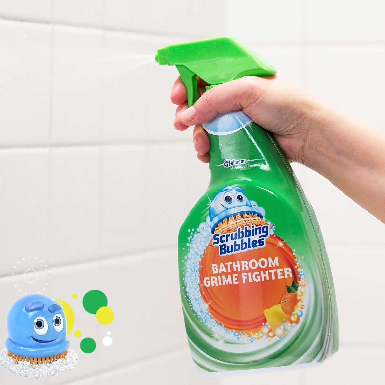 Scrubbing Bubbles Citrus Bathroom Cleaner 32oz 1