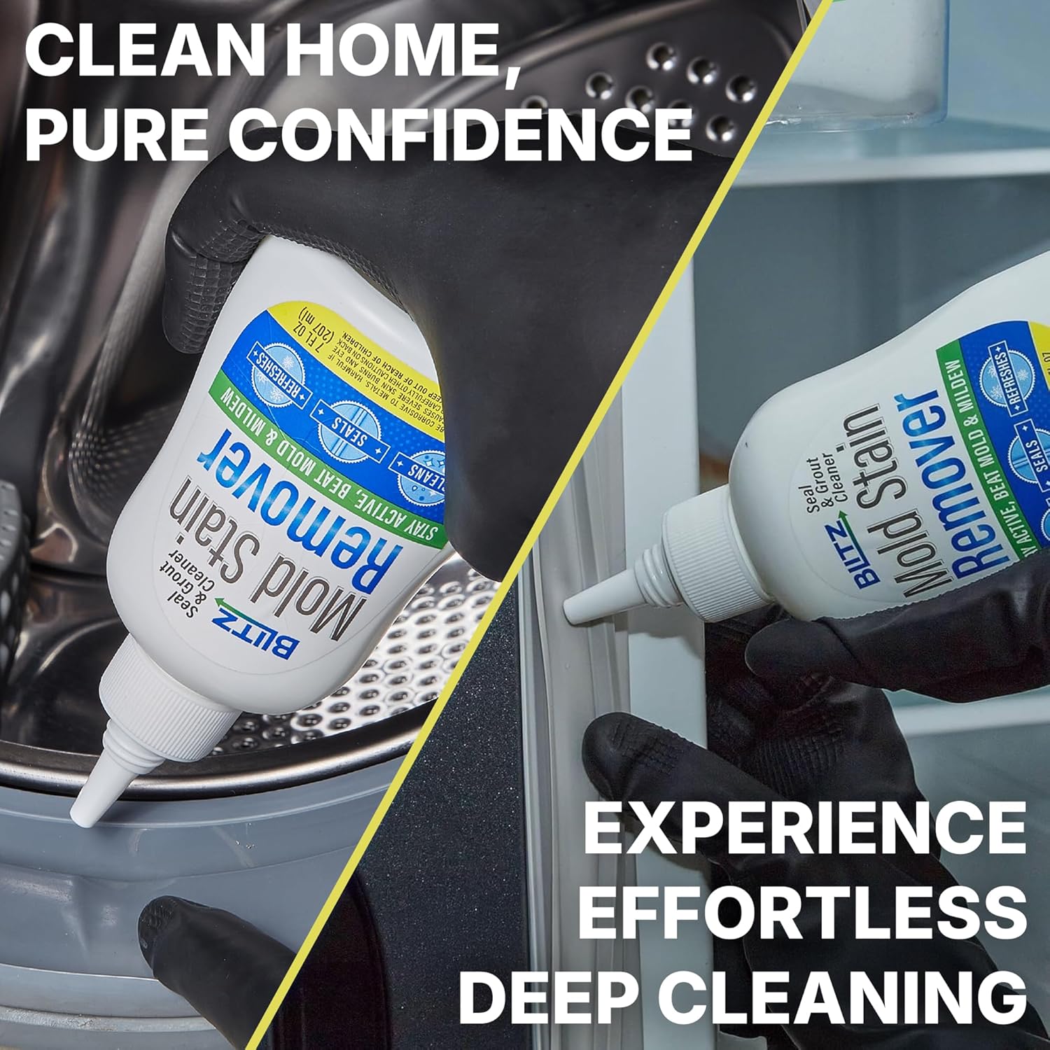 Blitz Shield Heavy Duty Gel Cleaner - Multi-Surface Stain Remover