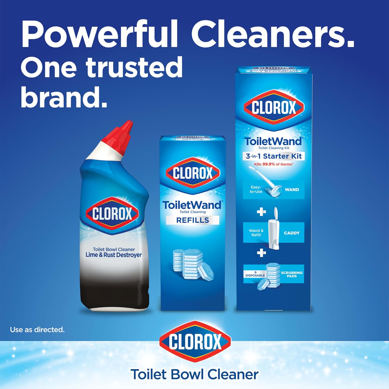 Clorox Toilet Bowl Cleaner Lime Rust Destroyer 24 Oz