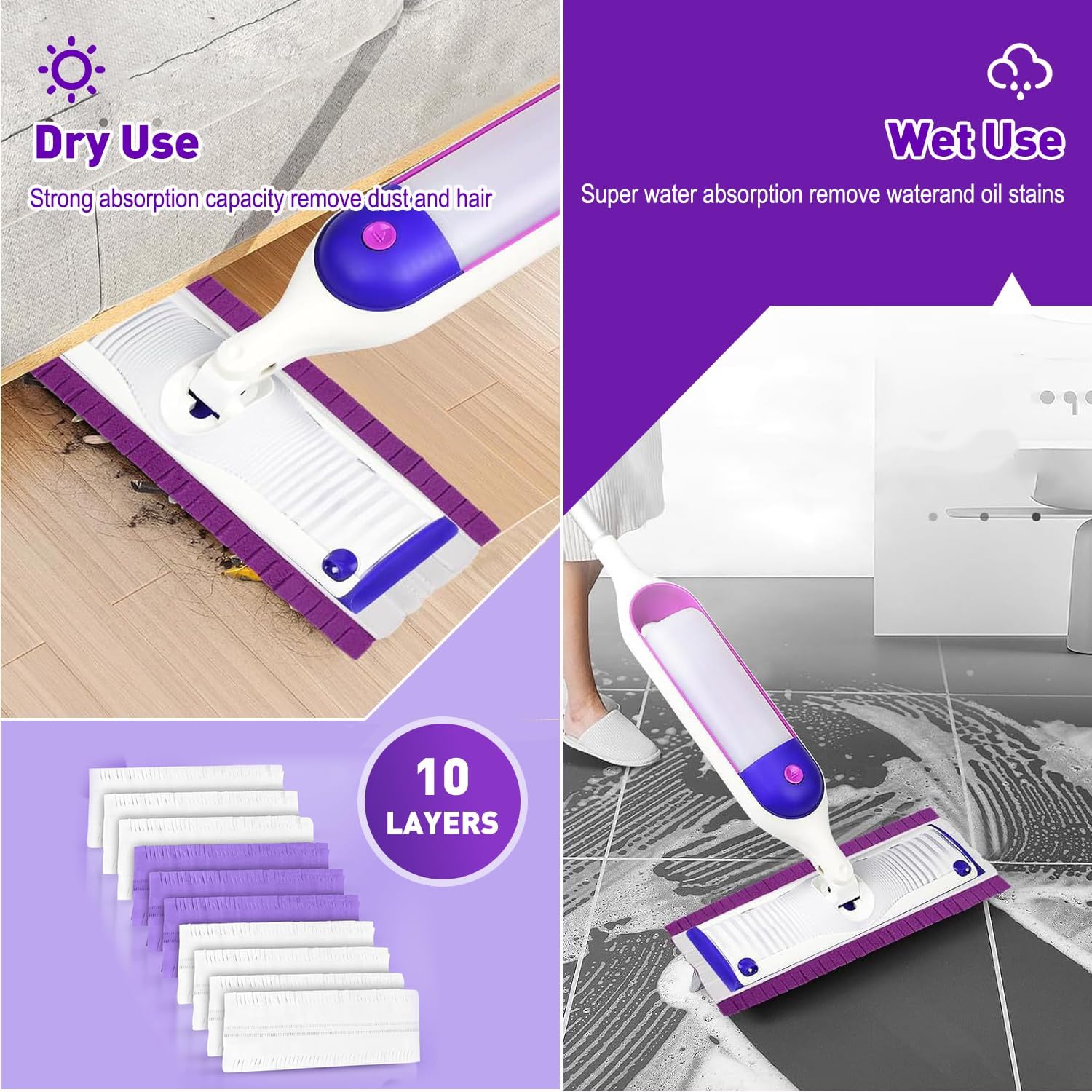 30 Count Swiffer PowerMop Replacement Pads - Multi-Surface Mopping Refills
