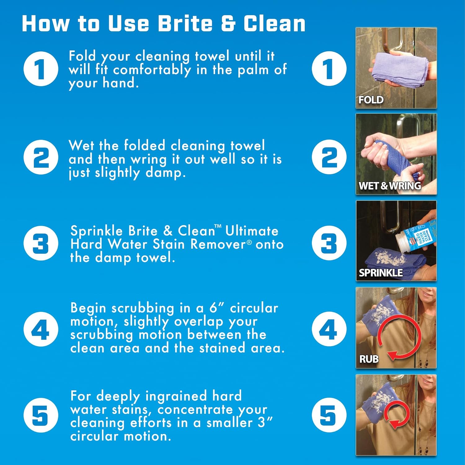Brite And Clean Ultimate Hard Water Stain Remover