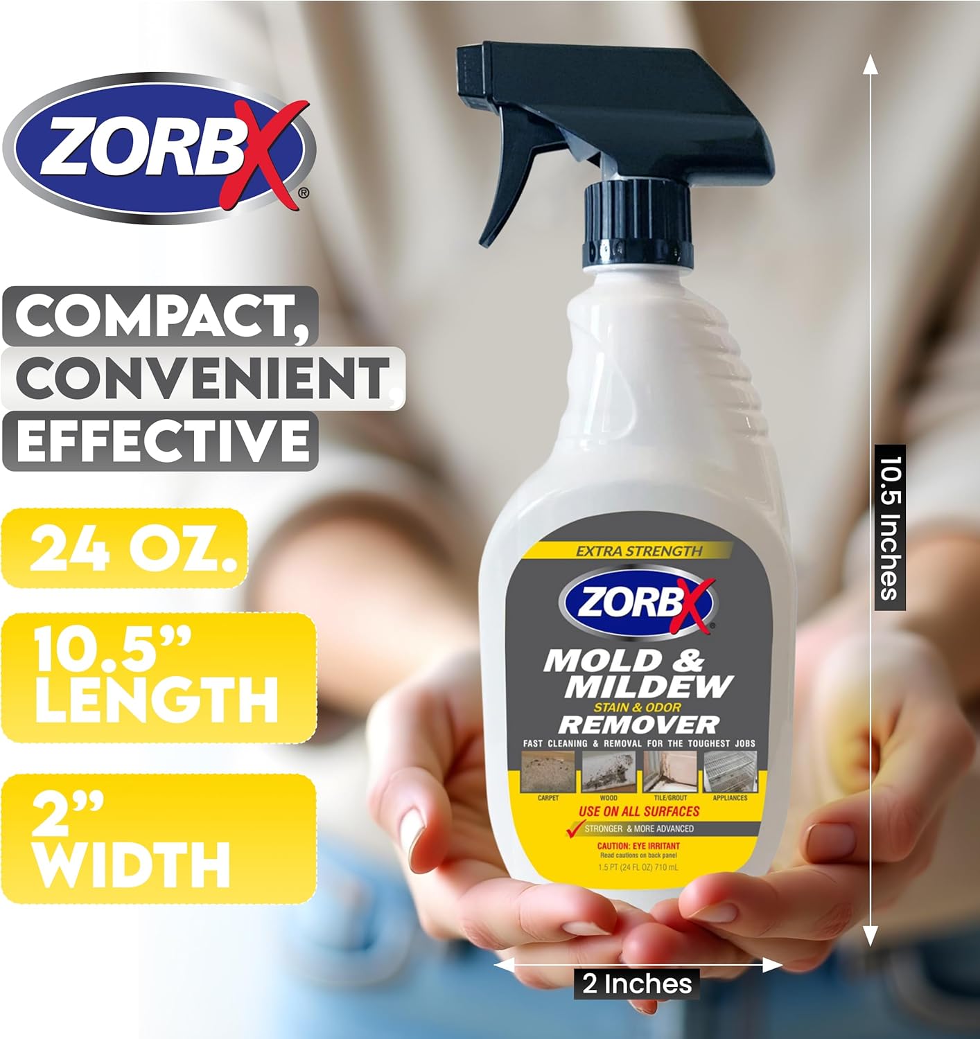 ZORBX Extra Strength MM Stain Remover 24 Fl Oz
