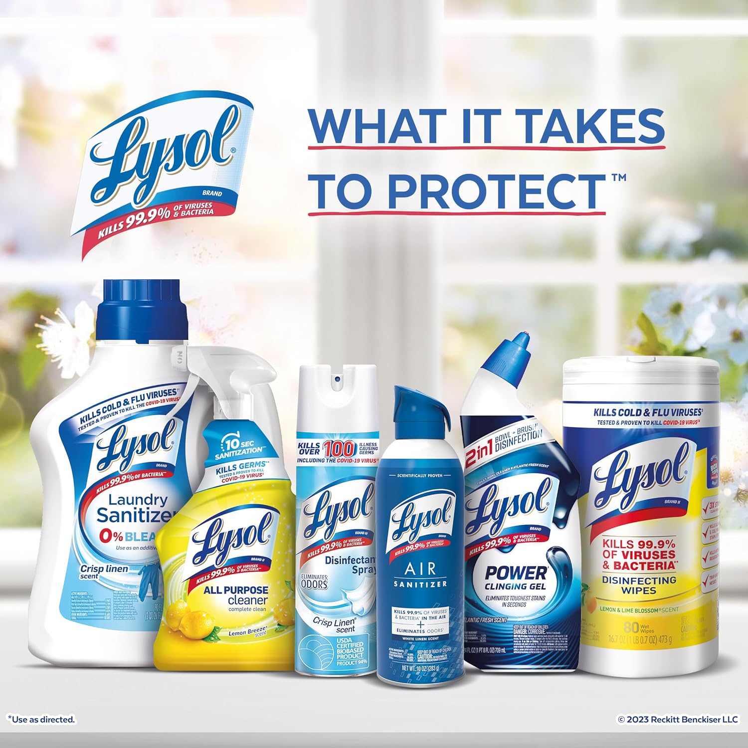 Lysol Power Foaming Cleaner for Bathrooms 22oz Pack of 6