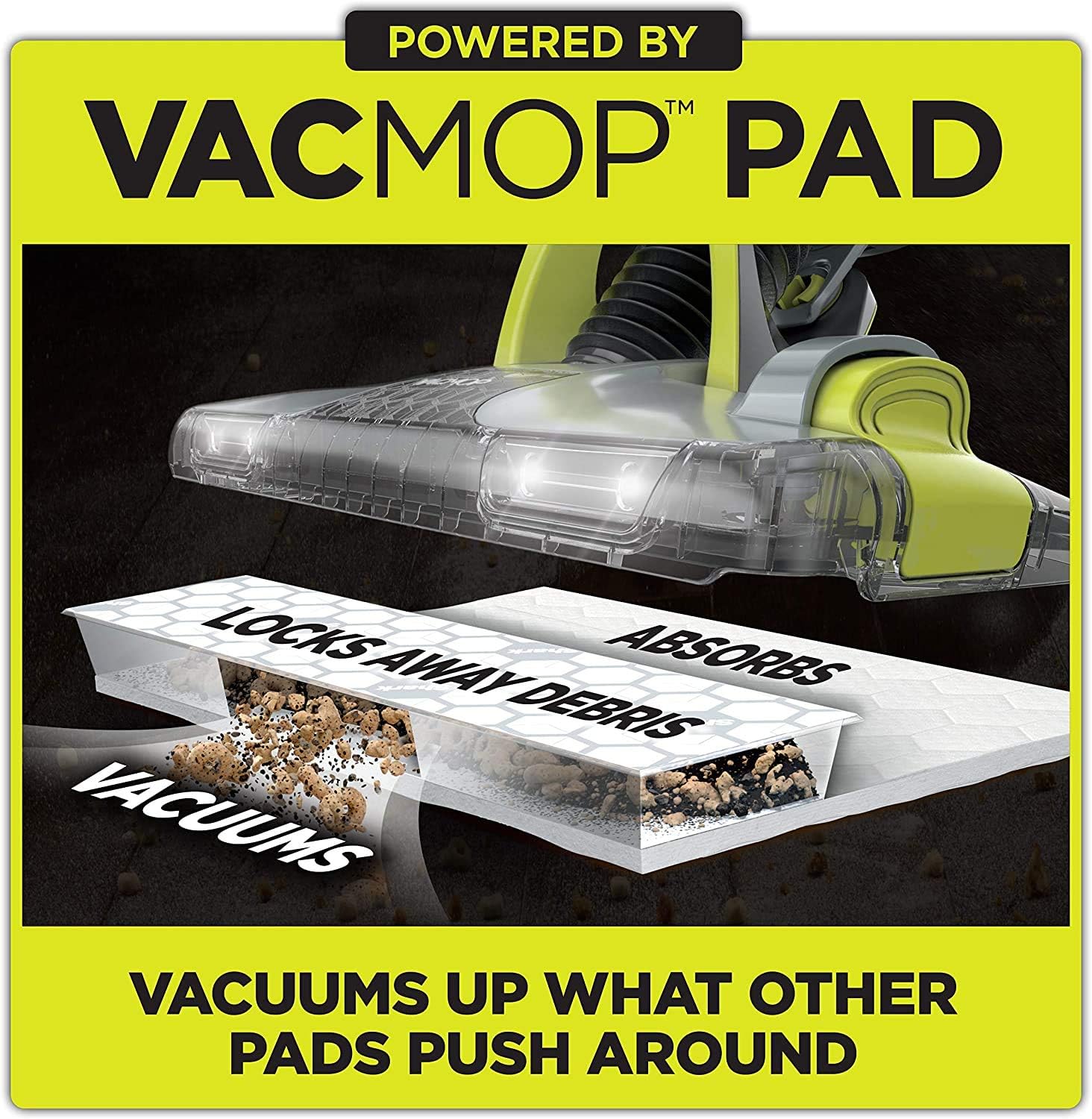 Shark VACMOP Replacement Mop Pads 60 ct 1