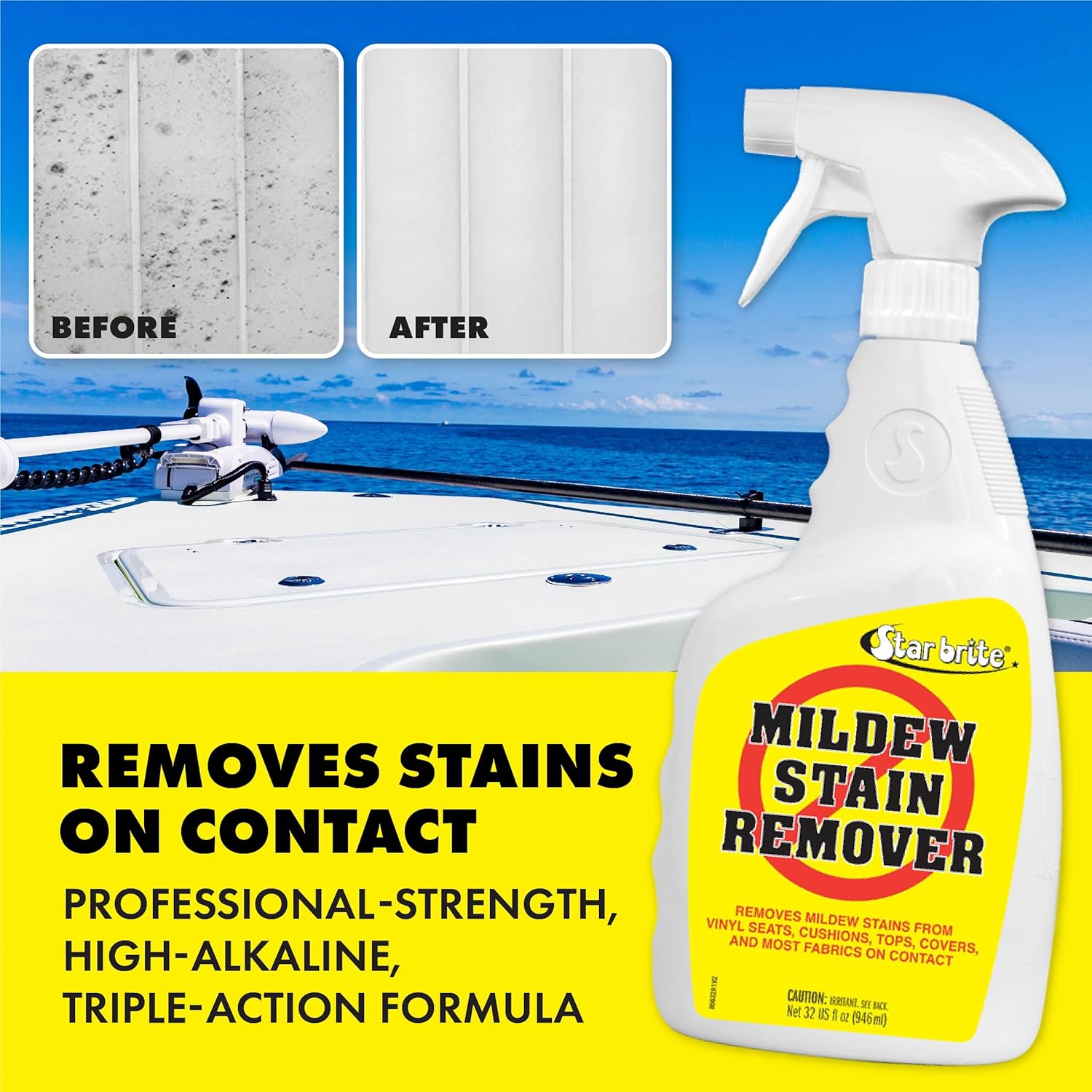 STAR BRITE Mold Mildew Stain Remover 32 OZ 1
