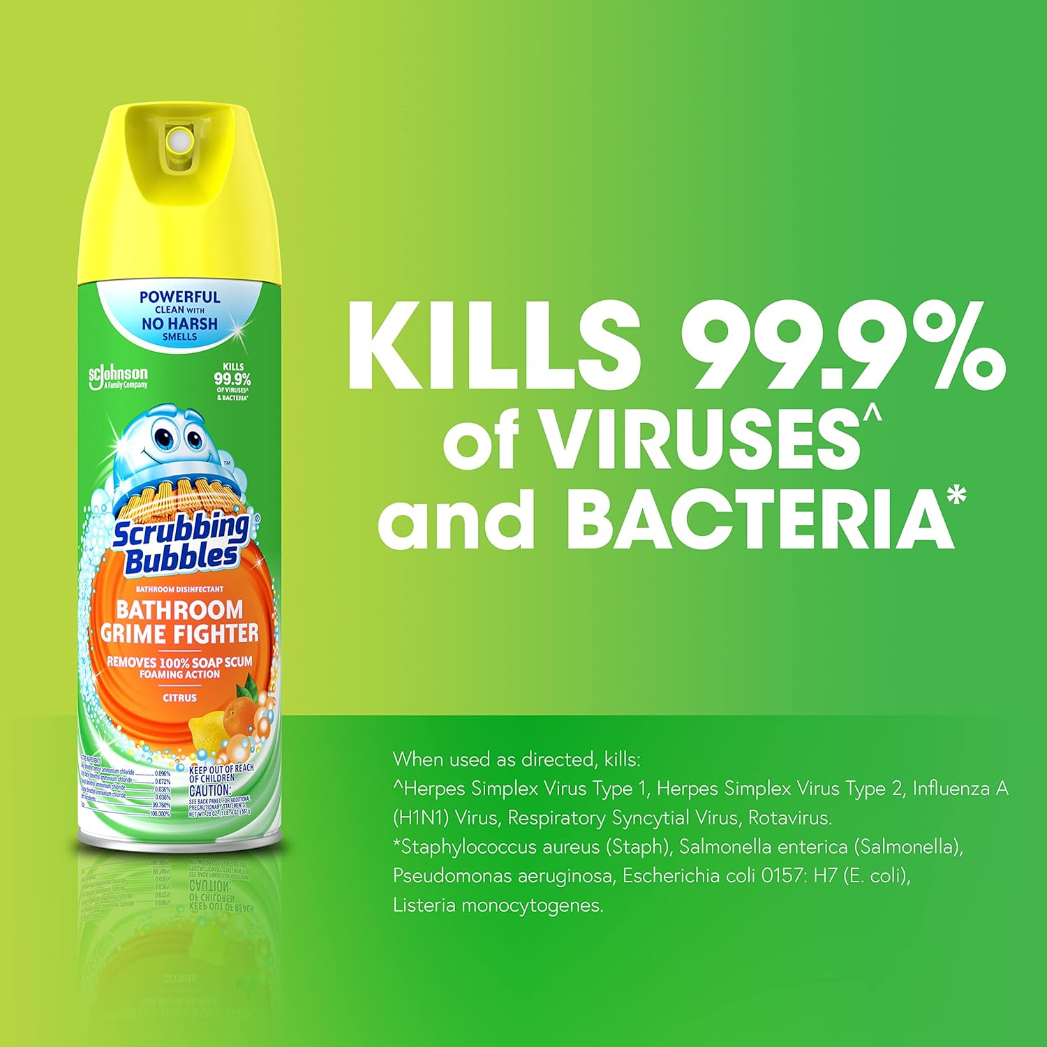 Scrubbing Bubbles Citrus Bathroom Cleaner 20oz