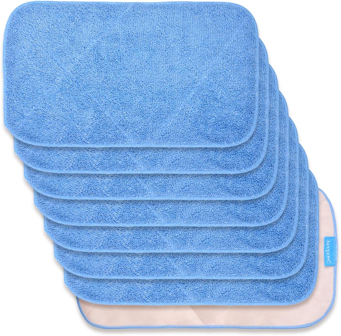 KEEPOW Microfiber Mop Refill 8-Pack for MRSIGA Mop