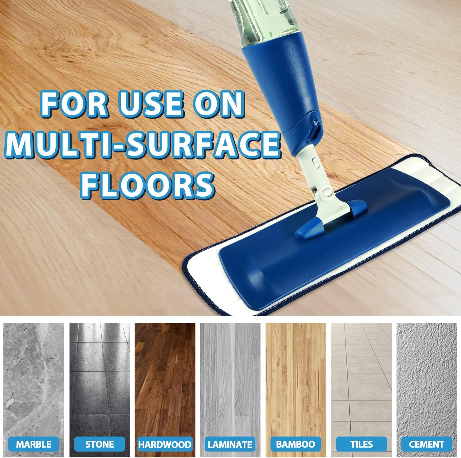 3 Pack Microfiber Mop Pads for Bona Mop Reusable No Residue