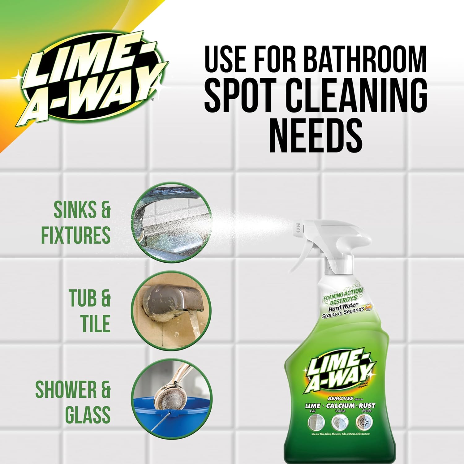 Lime-A-Way Bathroom Cleaner 32 oz Pack of 2