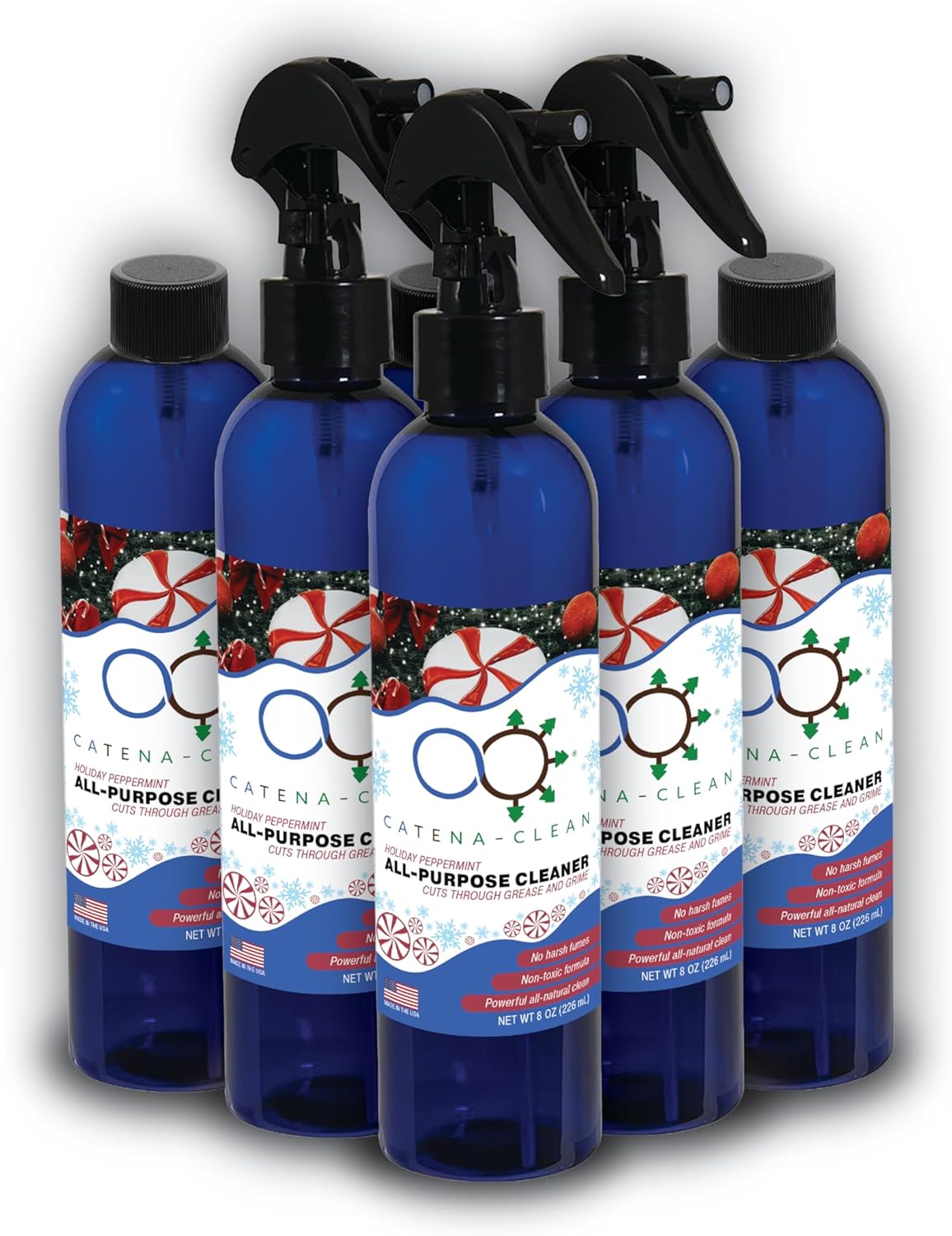 Catena Nano Natural Peppermint Bathroom Cleaner 6 Pack