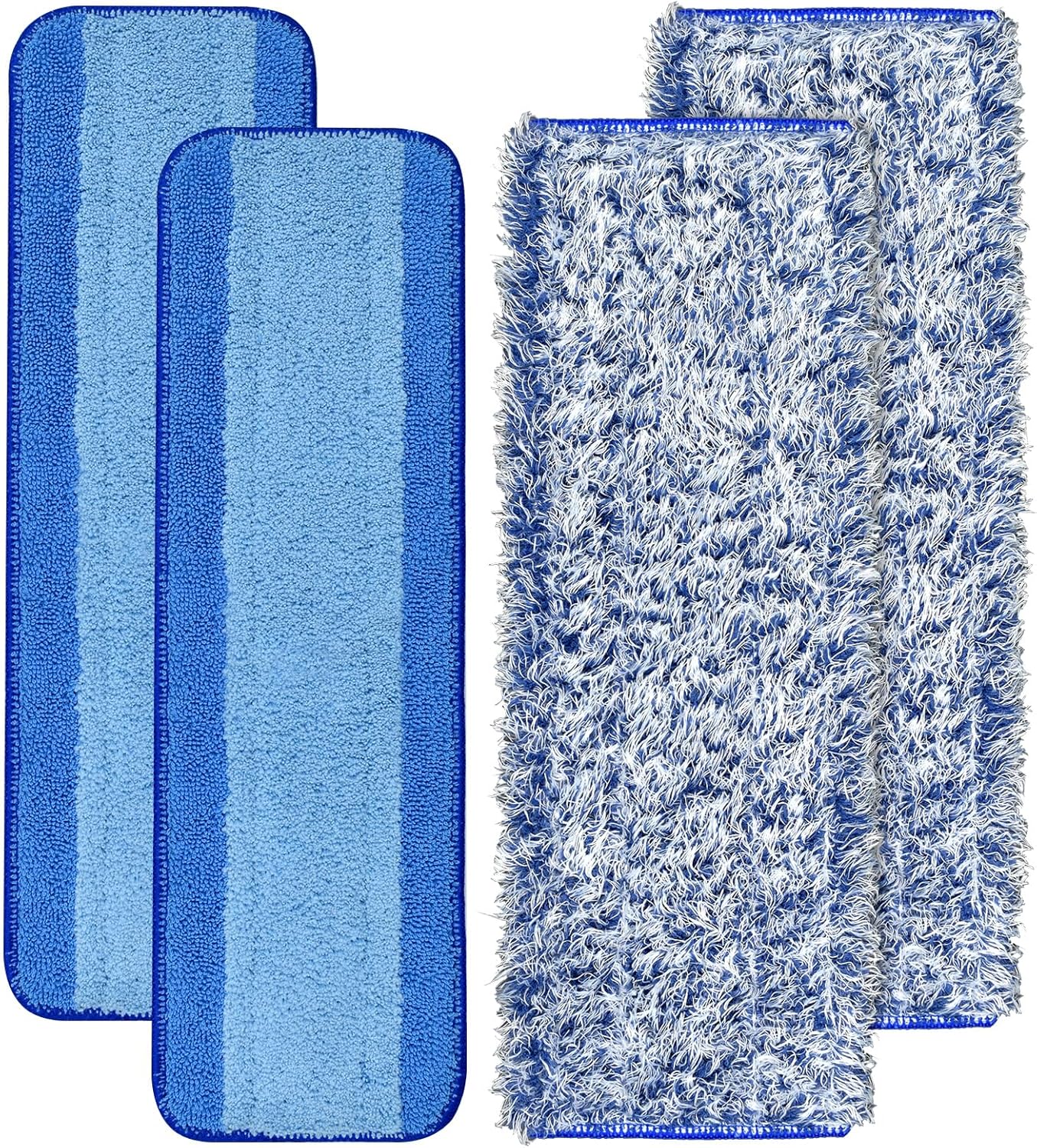 DLAIMI 4 Pack Microfiber Mop Pads for Bona Mop 1