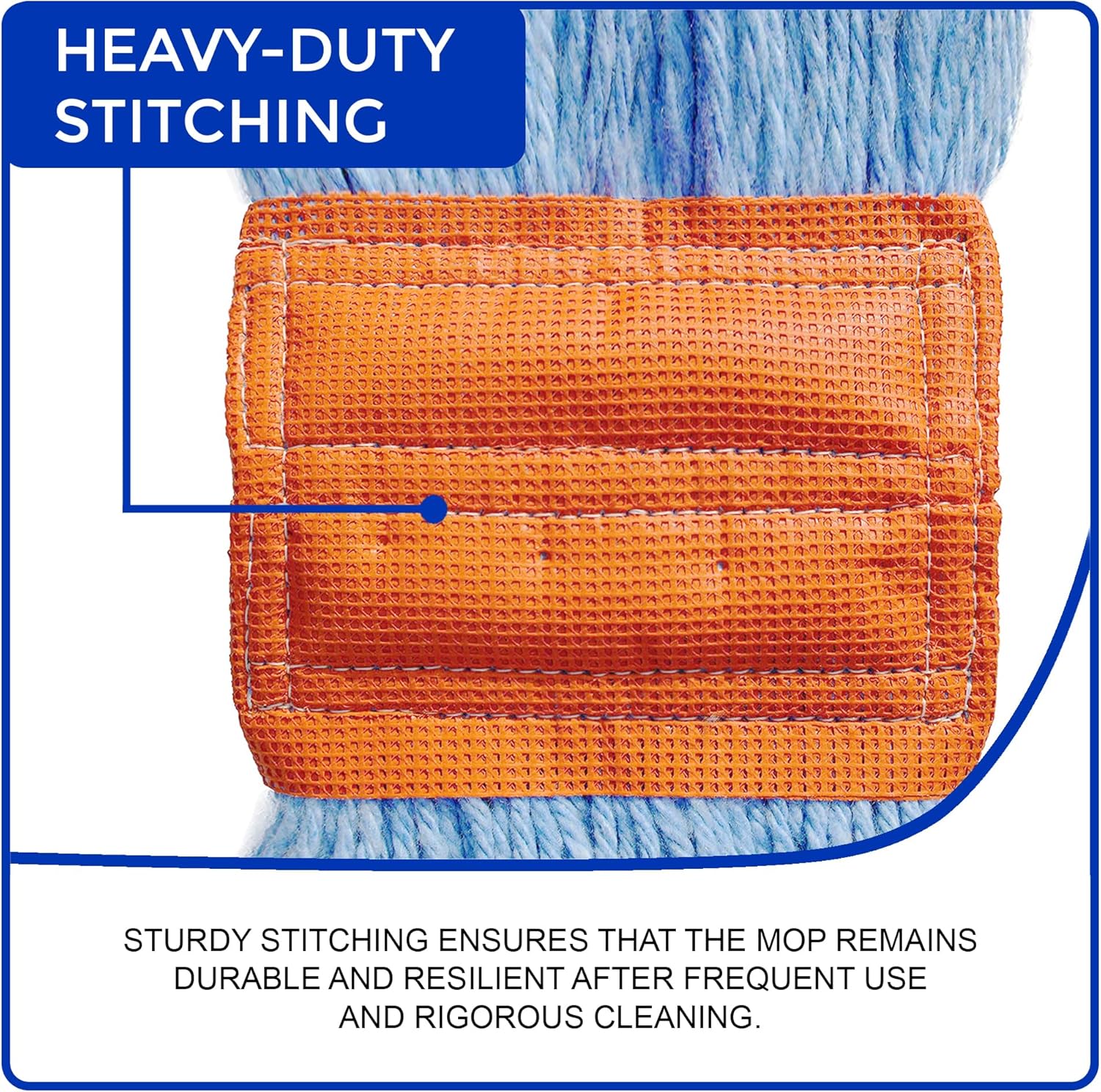 Nine Forty 2-Pack Heavy Duty Wet Mop Head Refill