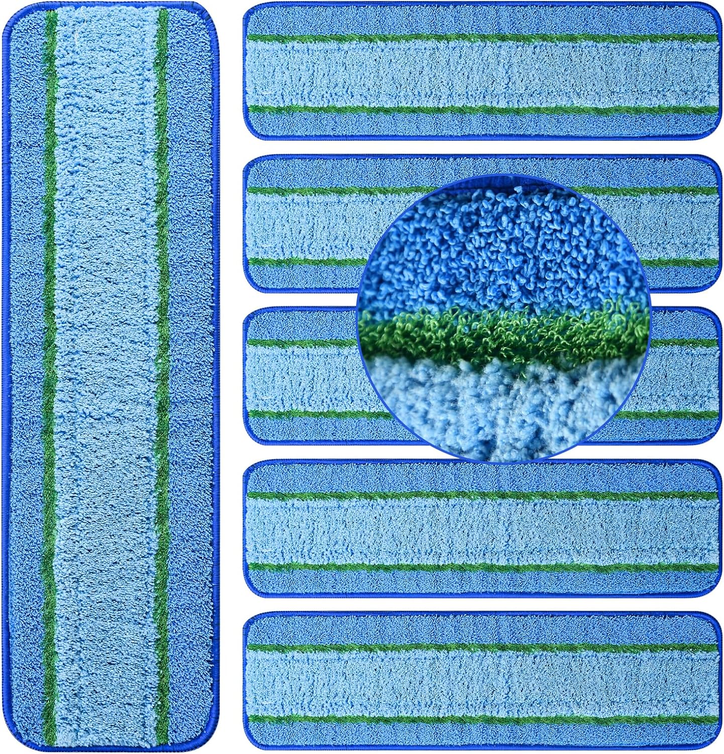 AnDongo 6 Pack Deep Clean Pads for Bona Mops 1