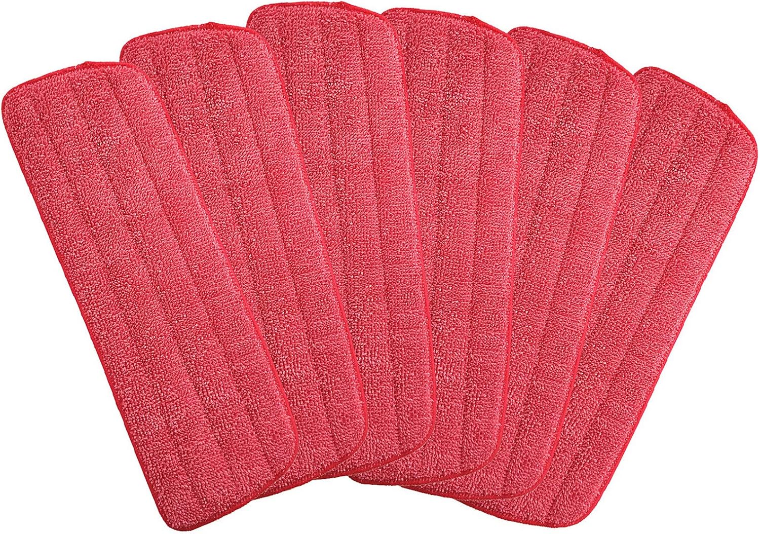 Xindejia Microfiber Mop Pads 6 Pack Universal Fit All Mops
