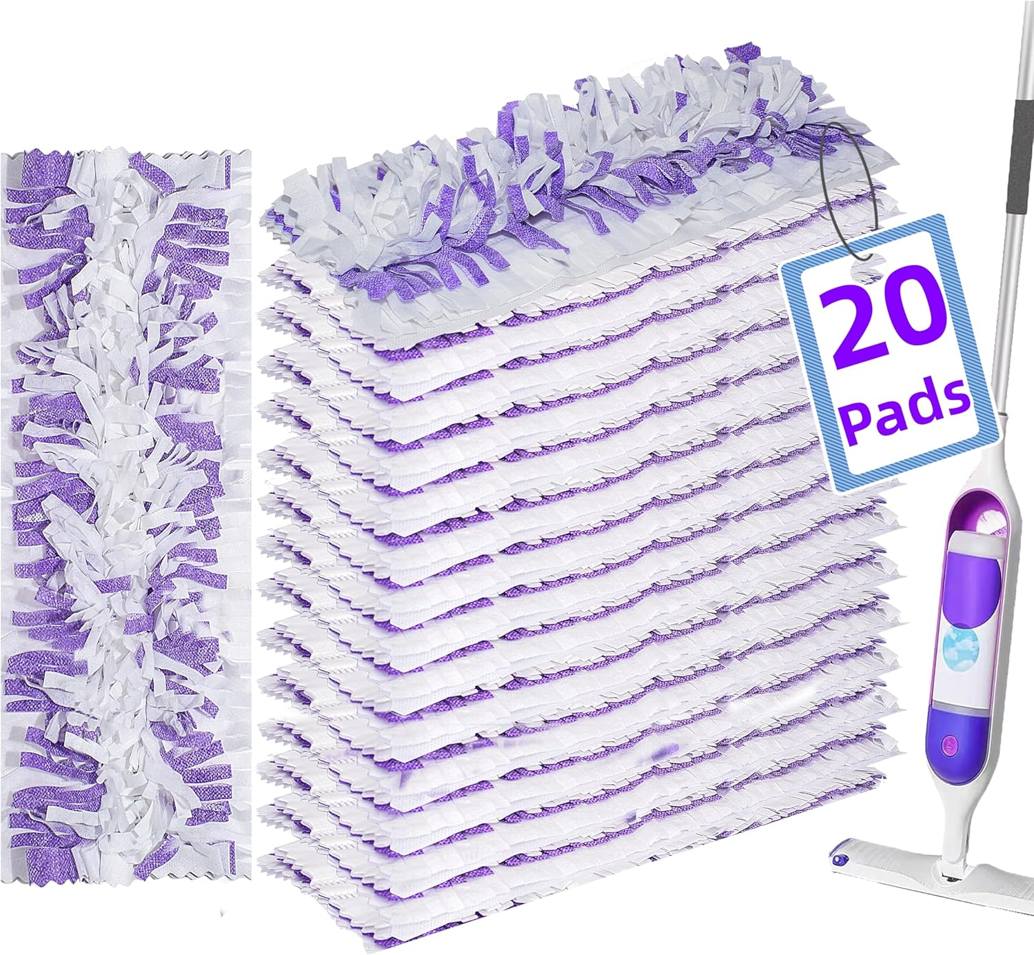 GVMM 20 Count Disposable Mopping Pad Refills for PowerMop