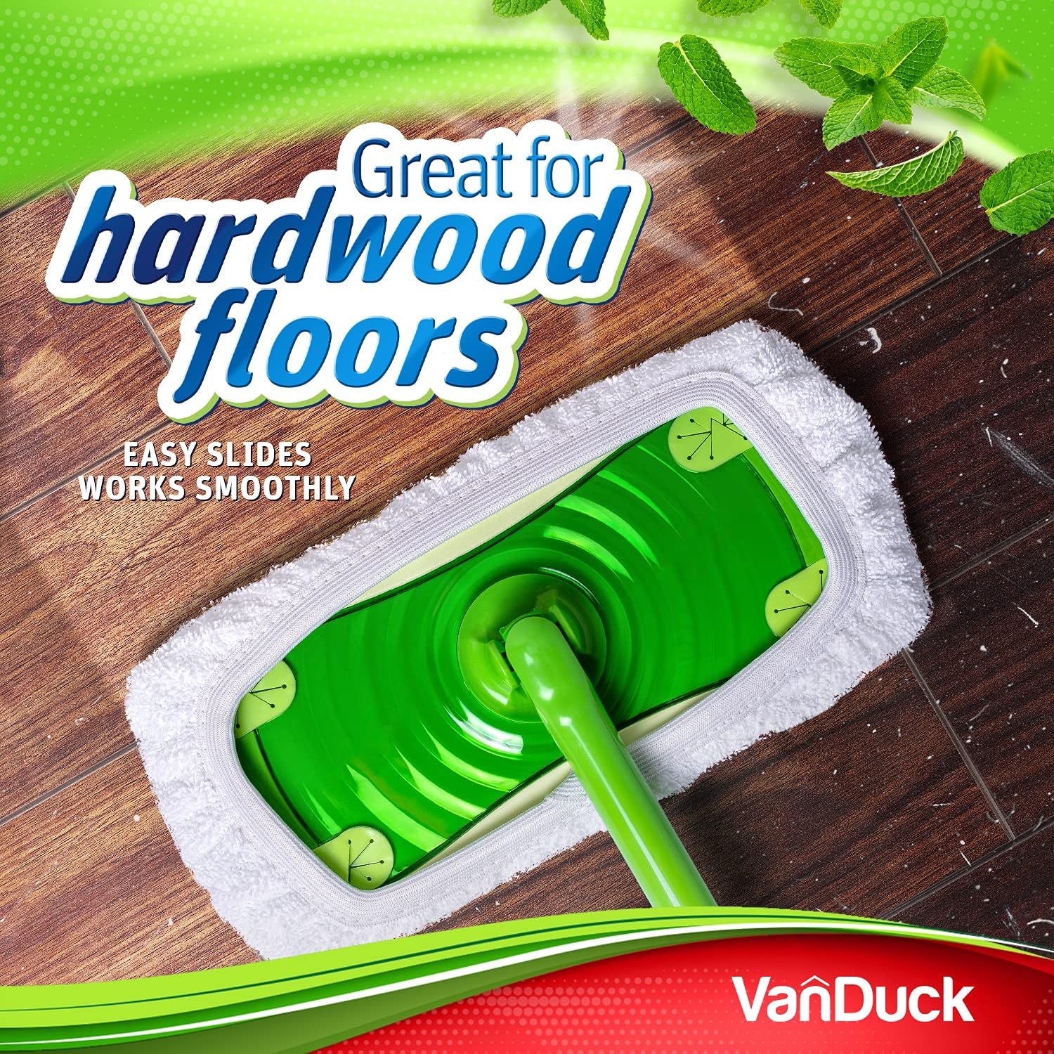 VanDuck Reusable Cotton Mop Pads 4-Pack 1
