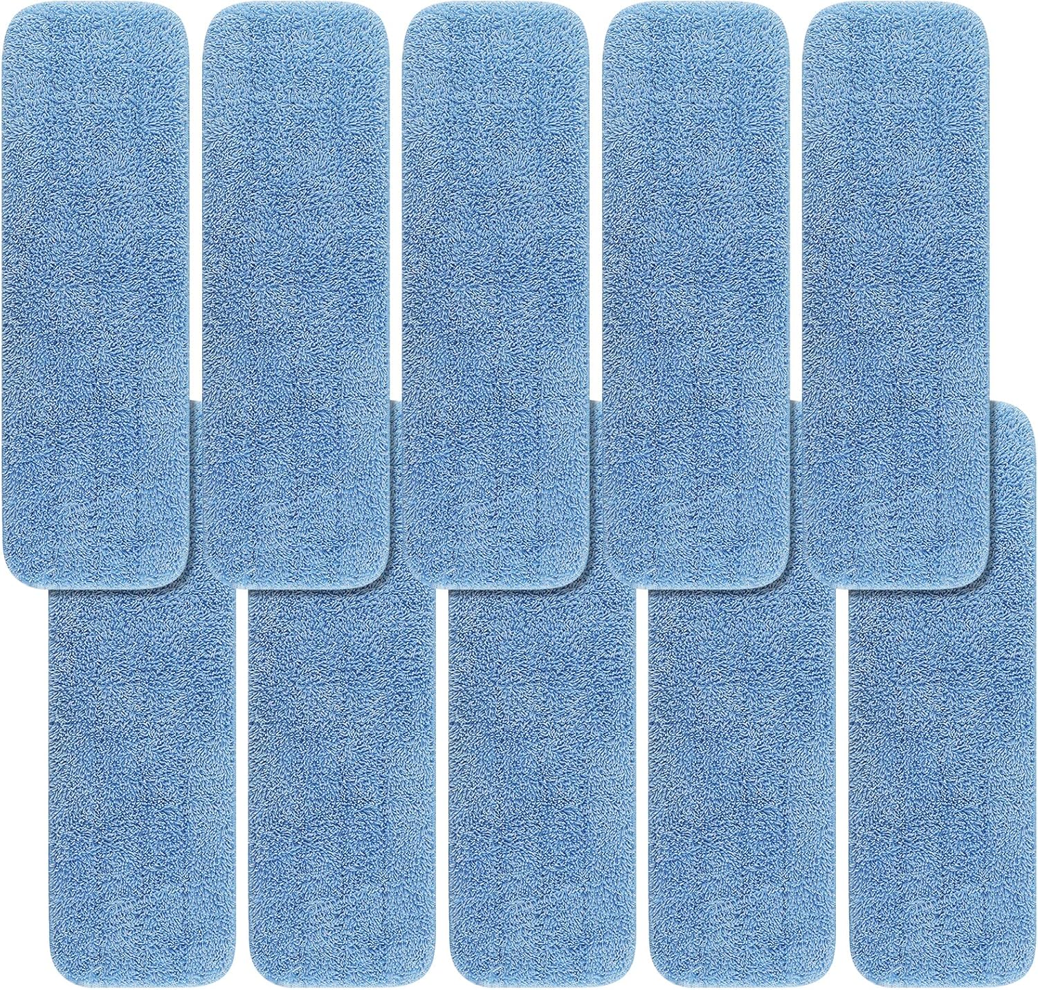 BeiLan Replacement Mop Pads for 17-18 Mops - 10 Pack Reusable